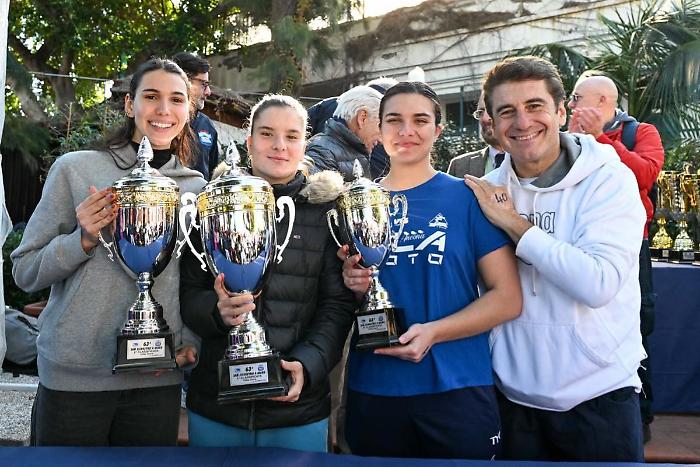 il podio assoluto donne 1