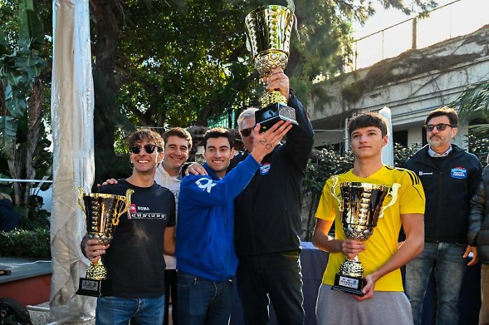 il podio della San silvestro 2024