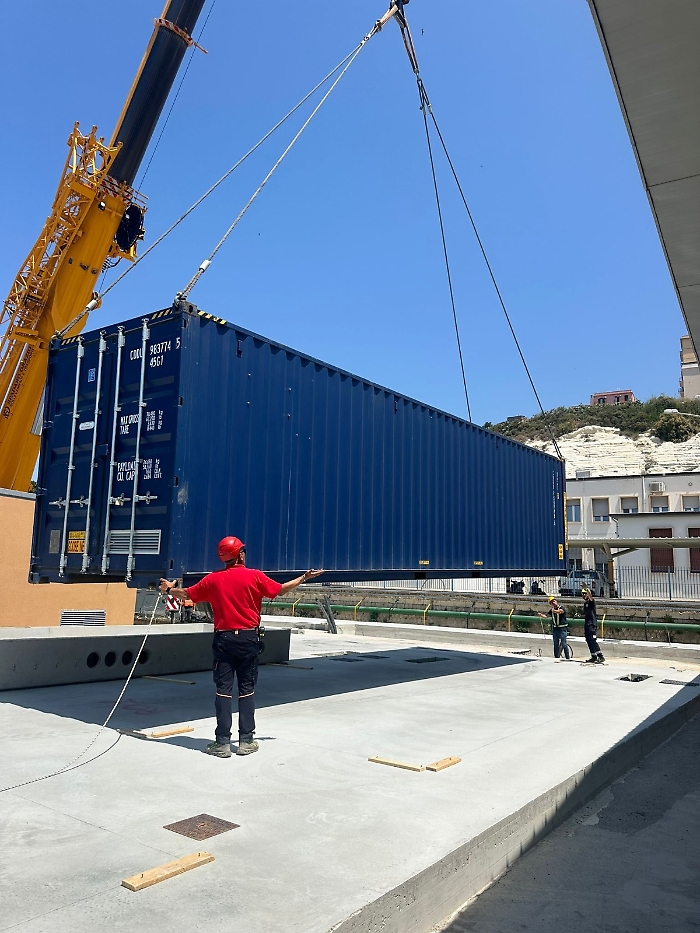 Modulo dissalazione Porto Empedocle