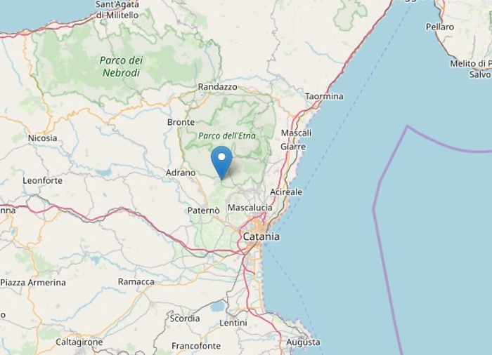 Terra "ballerina" a Ragalna: scossa di terremoto ai piedi del Vulcano