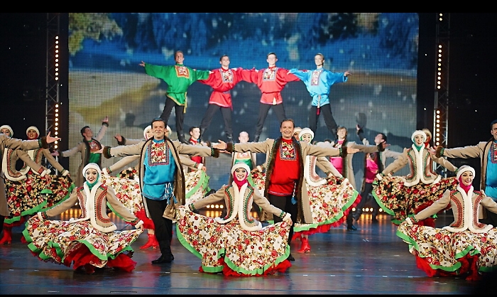 Il Russian National Show "Gzhel" al Teatro Al Massimo di Palermo