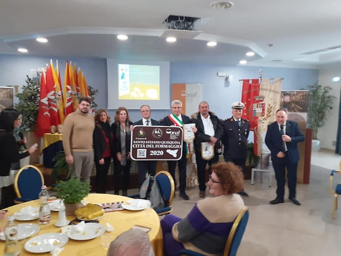 Santo Stefano Quisquiba &egrave; la "Citt&agrave; del formaggio 2020"