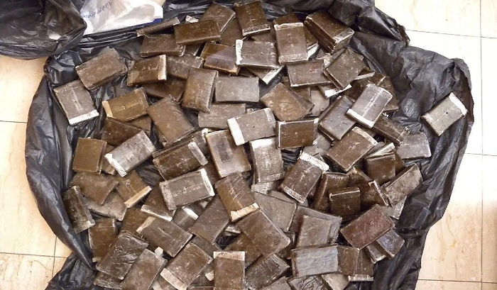 Ricostruita la rotta dell'hashish recuperato in spiaggia a San Leone