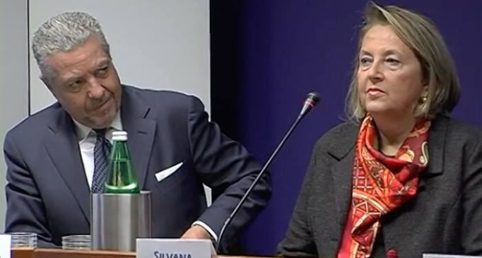 L'avvocato Cappellano Seminara e l'ex giudice Silvana Saguto