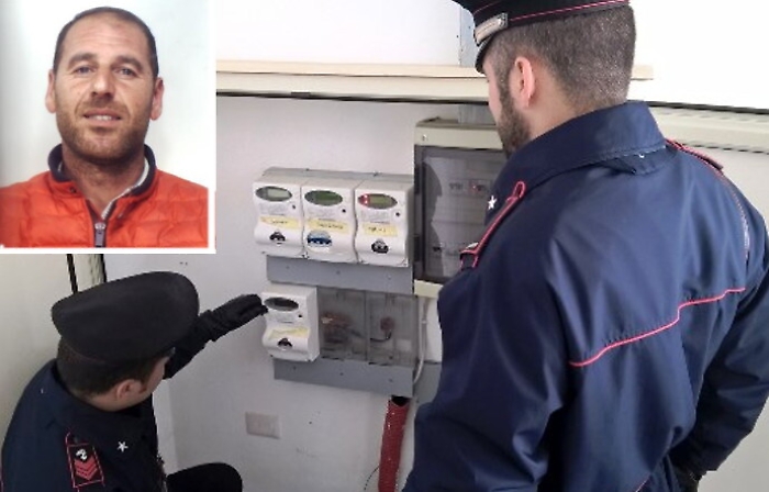 Ramacca, rubava energia per illuminare la sua azienda: arrestato