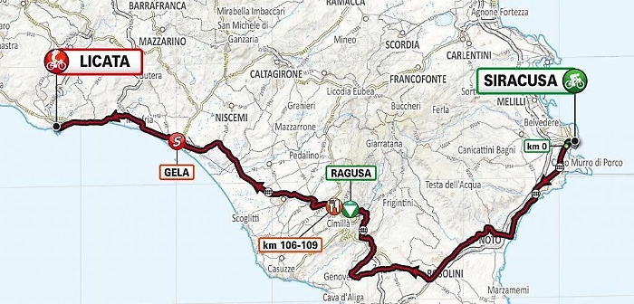 Ciclismo, il Giro di Sicilia parte l'1 aprile da Siracusa