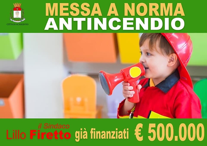 Aggiudicati i lavori di messa in sicurezza di 22 scuole di Agrigento