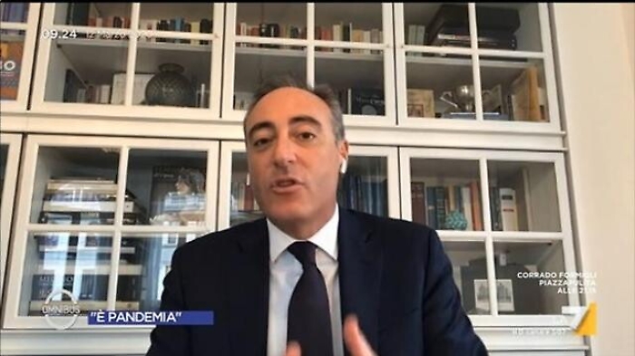 Coronavirus, la speranza di Gallera: «Crescita del contagio costante ma non esponenziale»