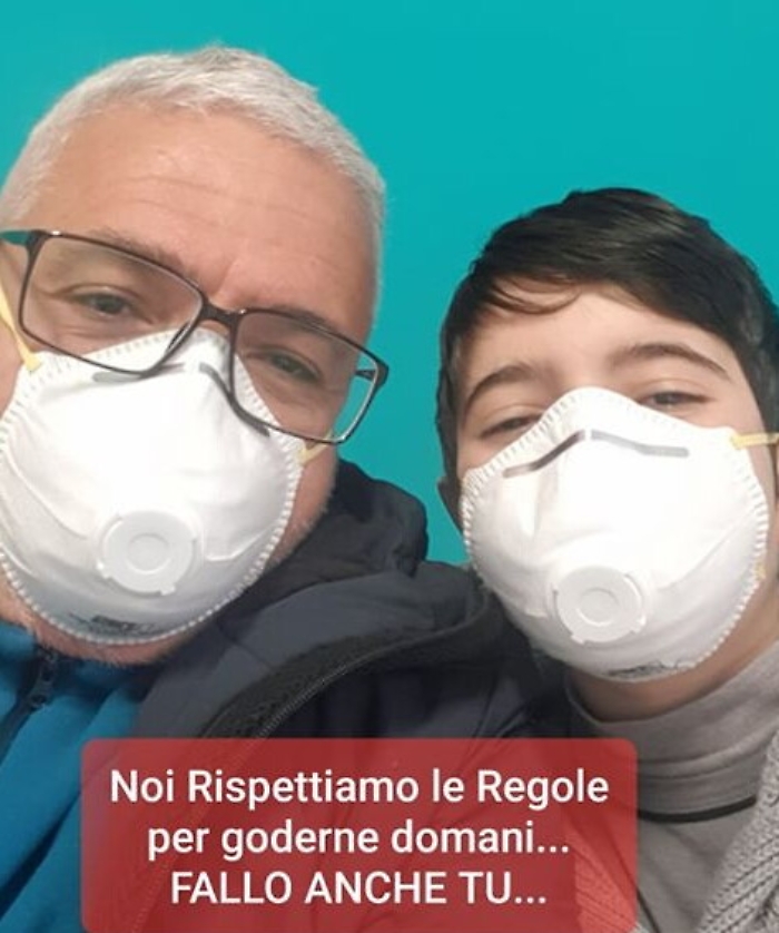 "Noi rispettiamo le regole, fallo anche tu!"