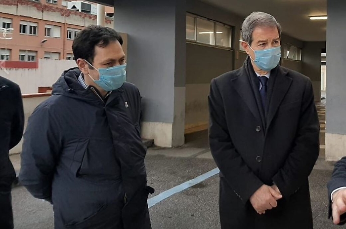 Palermo, sopralluogo all'ex Istituto Materno Infantile: diventer&agrave; ospedale Covid