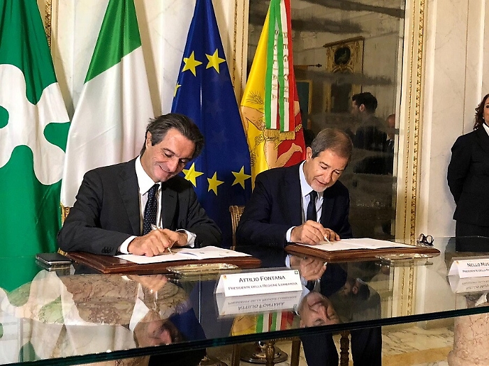 Musumeci: «Sicilia e Lombardia a parti invertite?
Direbbero che siamo zulù che non si lavano»