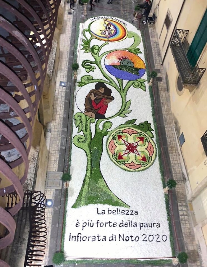 L'Infiorata di Noto quest'anno è social: ecco dove potete seguirla