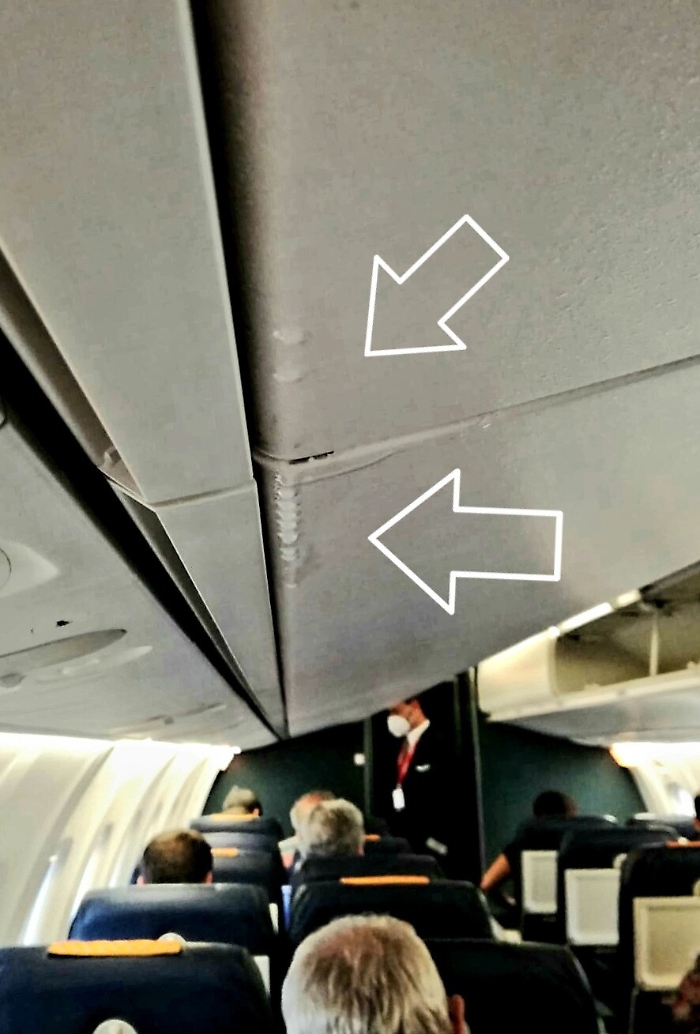 «Piove dentro l'aereo per Lampedusa», la denuncia choc del sindaco Martello