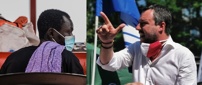Migranti, tre navi ferme a Porto Empedocle
Salvini tuona: «Governo complice dei criminali»