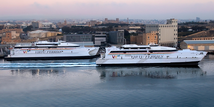Da Virtu Ferries un altro catamarano veloce tra Malta e Sicilia per un futuro di scambi turistici e commerciali