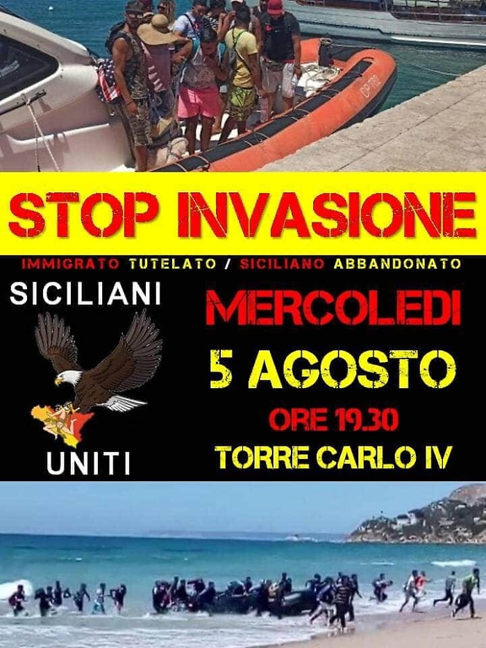 Migranti, Porto Empedocle scende nuovamente in piazza