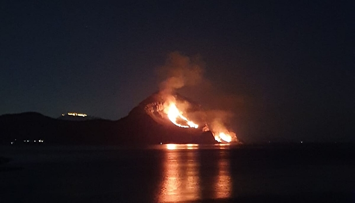 La Riserva di Monte Cofano divorata dalla fiamme: scempio ambientale