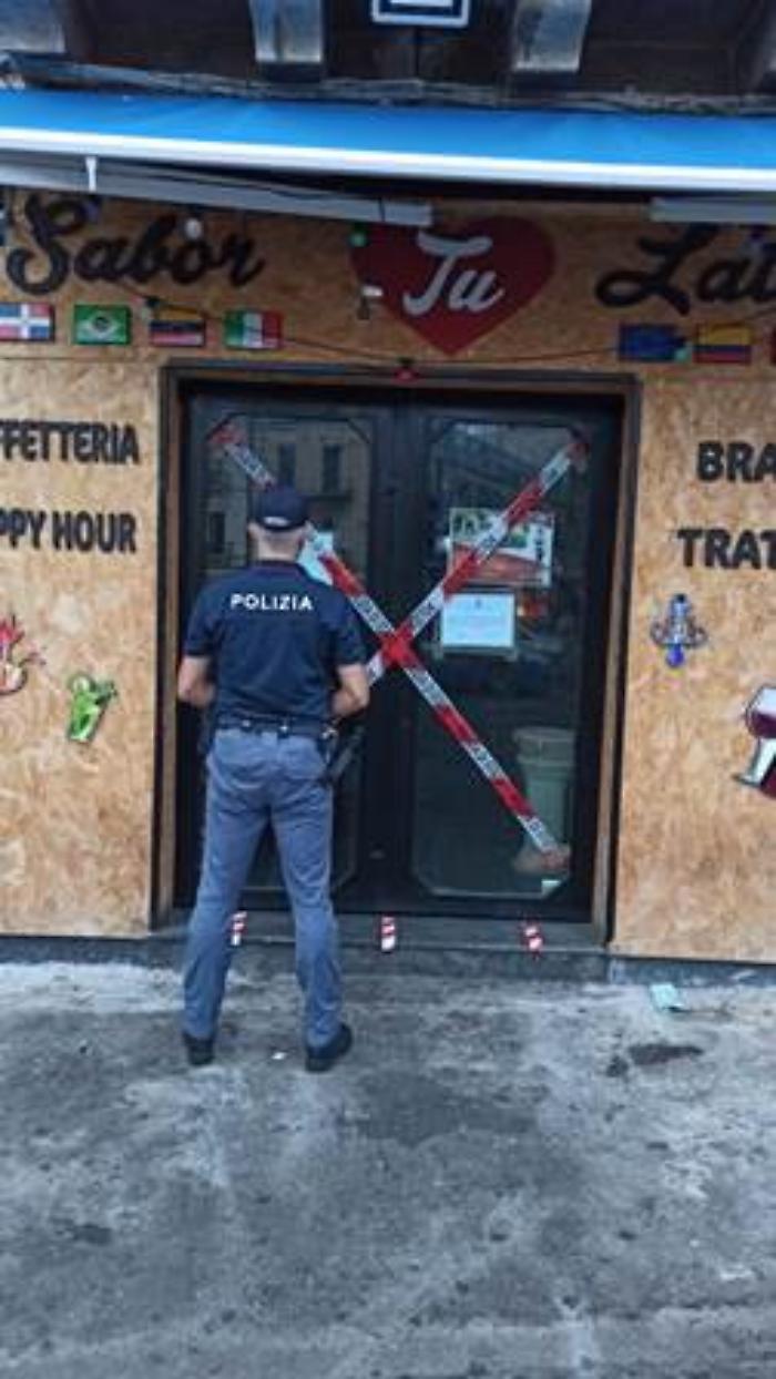 Controlli, il "Sabor Latino" chiuso per 30 giorni: titolare recidivo