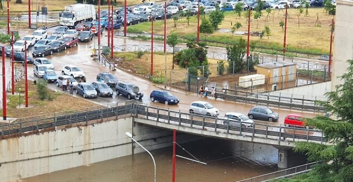 Temporale a Palermo: sottopassi viale R. Siciliana chiusi e riaperti
