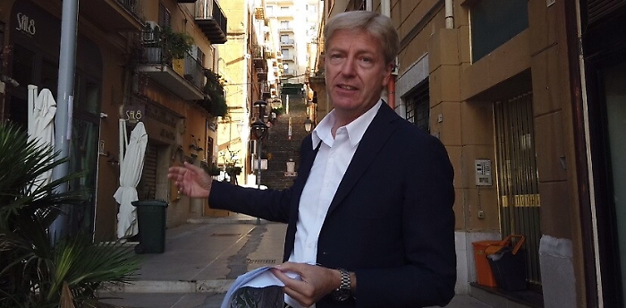 Elezioni Agrigento, il sindaco Firetto: "Via Cesare Battisti diventerà un bijoux"