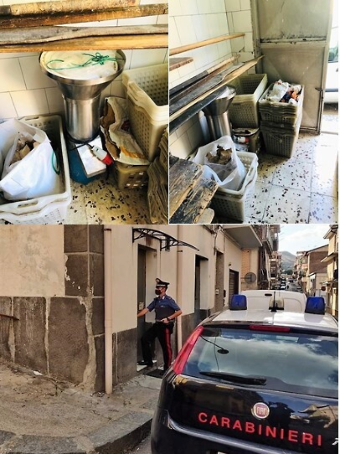 Ramacca, chiuso panificio: spaventose condizioni igieniche