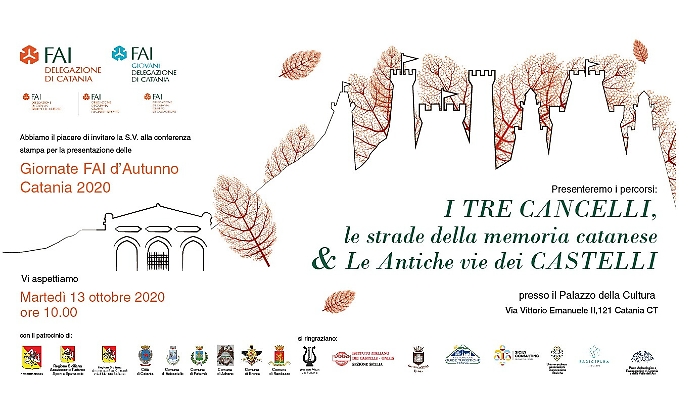 Giornate FAI d'autunno 2020: conferenza stampa di presentazione