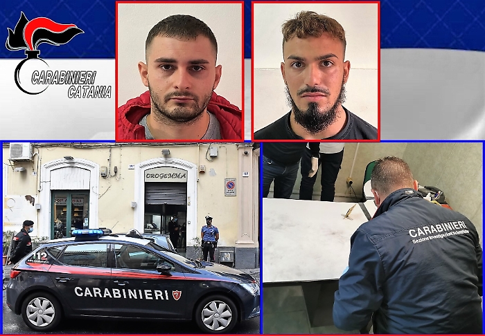 Assalto in gioielleria a Catania, arrestato il secondo rapinatore