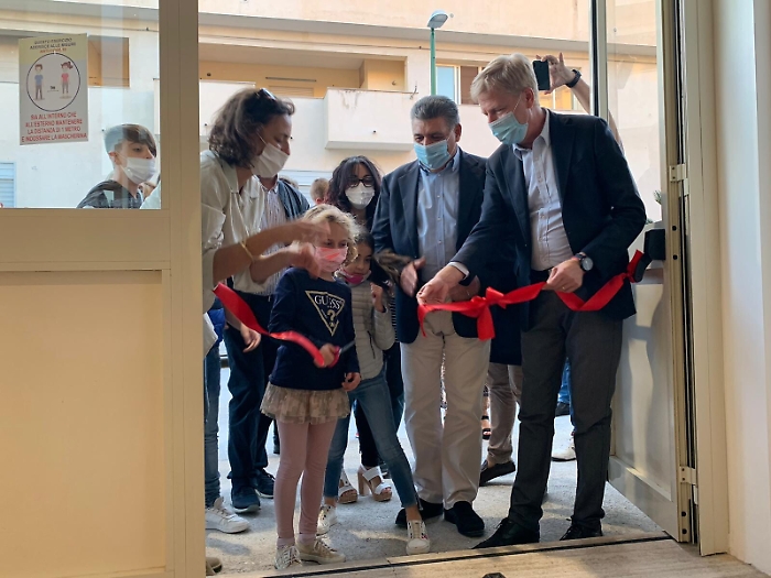 Consegnati i nuovi locali anti covid all'Istituto comprensivo "Montalcini" di Agrigento