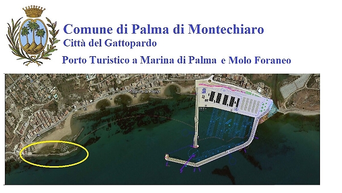 Finanziata la progettazione esecutiva del Porto turistico a Marina di Palma