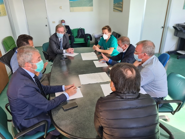 Coronavirus, all'ospedale di Agrigento da 28 portare i posti Covid19 ad 80