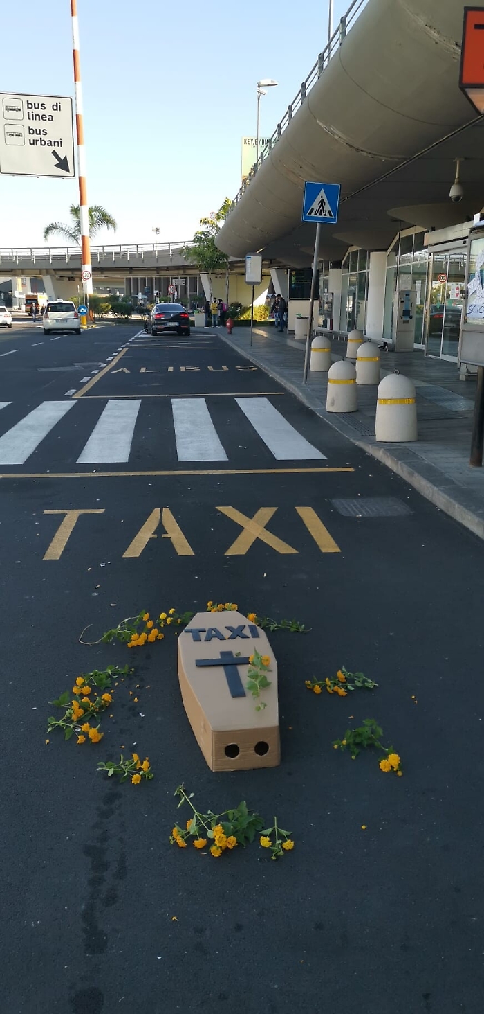 Catania: il  "regalo" del morti ai taxisti