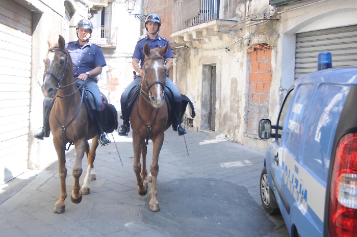 Catania, sei cavalli tenuti tra i rifiuti e al buio: salvati dalla Polizia