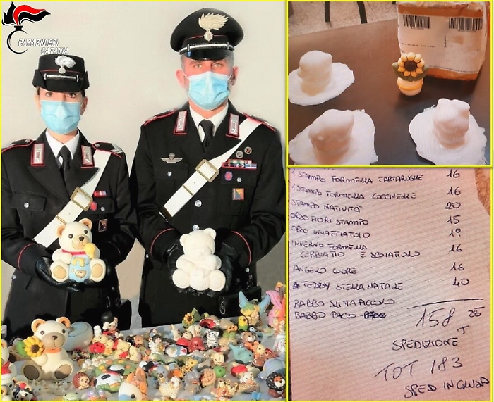 Laboratorio di falsi Thun a Belpasso: denunciate madre e figlia