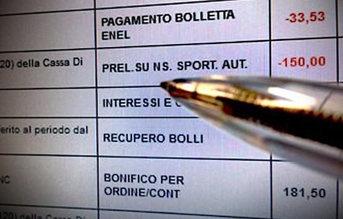 Dal 1&deg; gennaio stop ai conti correnti in rosso: ecco chi rischia di pi&ugrave;
