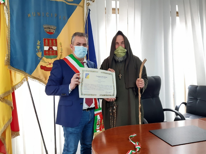 A Fratel Biagio Conte cittadinanza onoraria dal Comune di Godrano