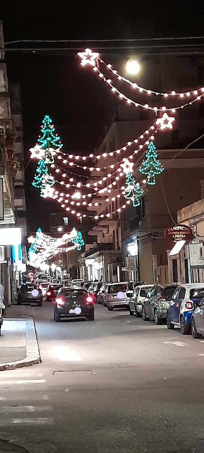 Catania: luminarie al quartiere Barriera del Bosco