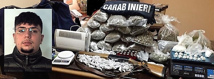 Catania, in carcere il custode del carico di droga