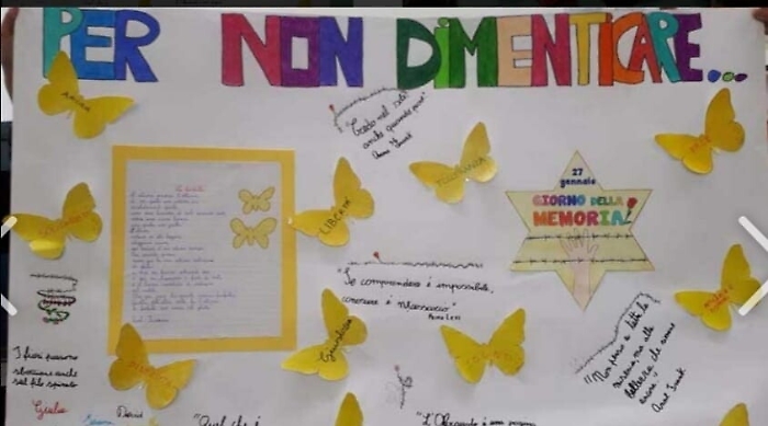 Anche in via telematica, l'Ic "Montalcini" di Agrigento rende omaggio alle vittime dell'Olocausto