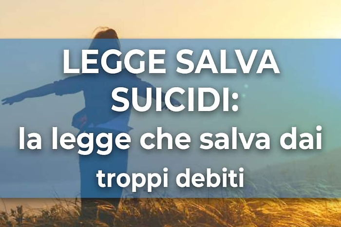 Norma salva-suicidi: un uomo di Ribera potrà pagare i suoi debiti con lo sconto del 30 per cento