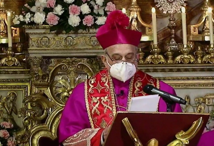 Sant'Agata, l'arcivescovo Gristina: «Amata patrona liberaci dalla pandemia»