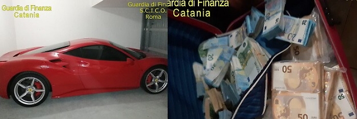 Blitz clan Scalisi-Laudani, anche Ferrari, soldi e preziosi tra beni sequestrati