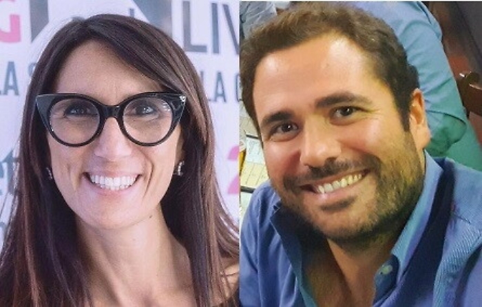 da sinistra Barbara Mirabella, Michele Cristaldi