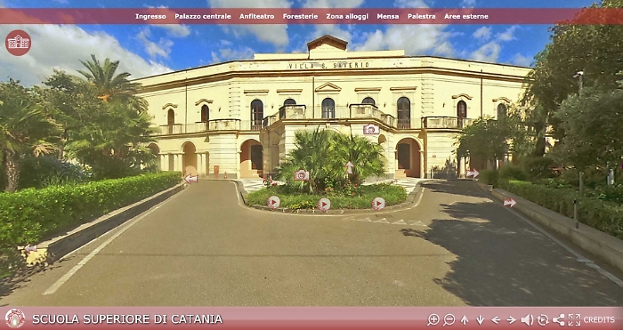 Arriva il virtual tour della Scuola Superiore di Catania: scopri Villa San Saverio