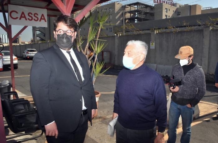 a sinistra Michele Saraceno