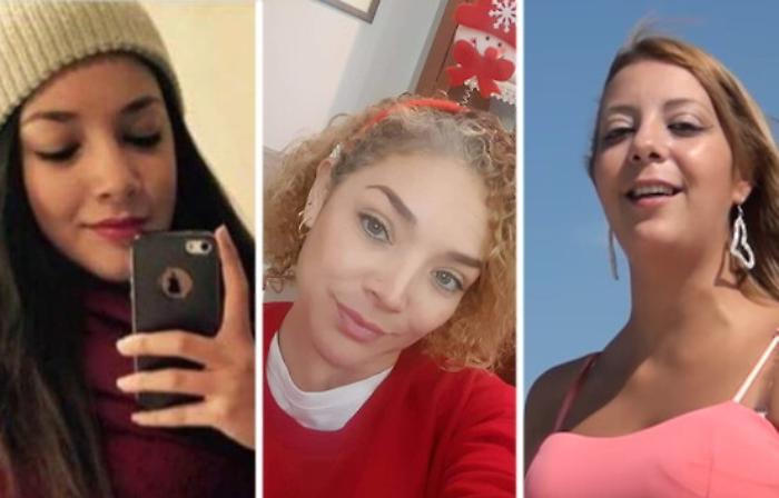 Roberta Siragusa, Milena Garcia Rios e Piera Napoli