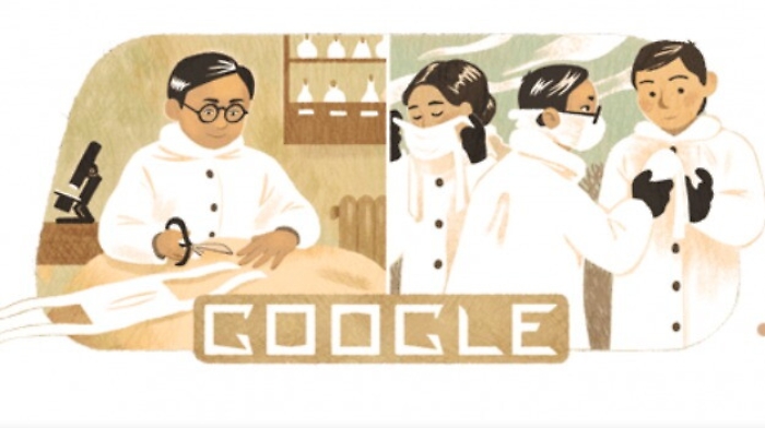 Google dedica il suo doodle al medico che ha inventato le mascherine