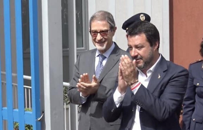 Salvini con Musumeci