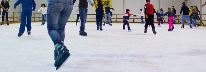 Ad Agrigento una pista di ghiaccio artificiale
