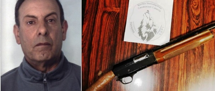 Catania, carrozziere nascondeva fucile a canne mozze: arrestato