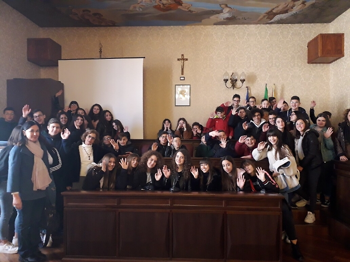 Libero Consorzio: alunni dell’Istituto “De Cosmi” di Casteltermini visitano l’Ecomuseo